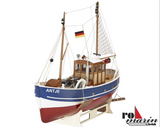 Krick Antje Fishing Boat Kit complete with Fittings set