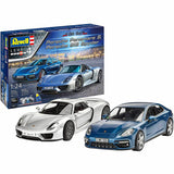 Revell 1:24 Gift Set - Porsche Panamera and 918 Spyder Model Kit Gift Set