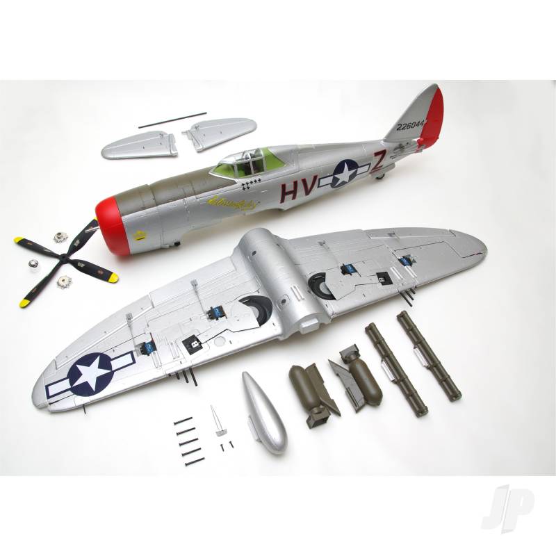 Arrows Hobby P-47 Thunderbolt PNP with Retracts (980mm)