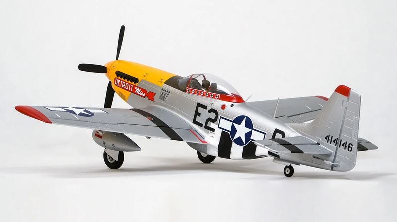 Arrows Hobby P-51D Mustang 1100mm PNP V2 Detroit Miss