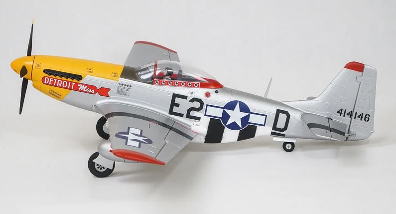 Arrows Hobby P-51D Mustang 1100mm PNP V2 Detroit Miss