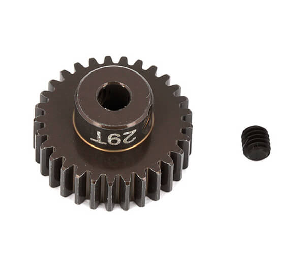 ASSOCIATED FACTORY TEAM ALUM. PINION GEAR 29T 48DP 1/8 of an Inch SHAFT