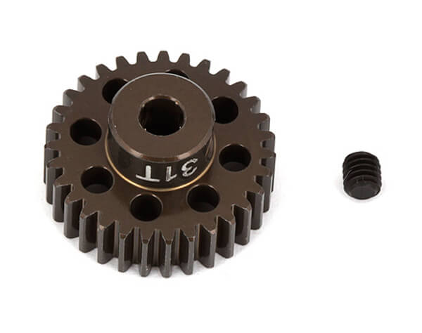 ASSOCIATED FACTORY TEAM ALUM. PINION GEAR 31T 48DP 1/8 of an Inch SHAFT