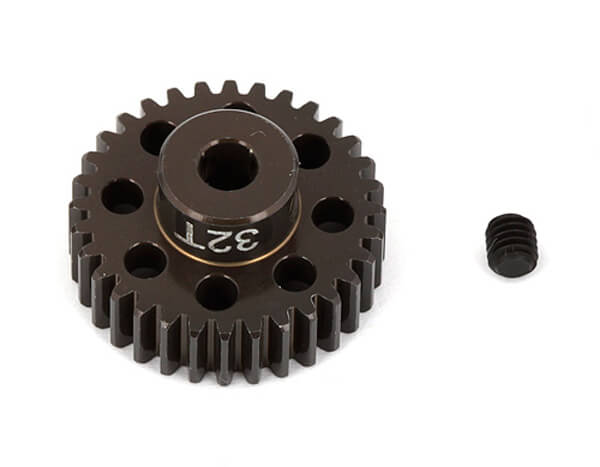 ASSOCIATED FACTORY TEAM ALUM. PINION GEAR 32T 48DP 1/8 of an Inch SHAFT