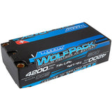 REEDY WOLFPACK HV-LIPO 4200MAH50C 7.6V LIPO SHORTY BATTERY