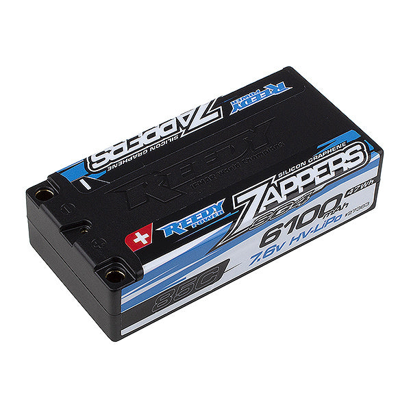 REEDY ZAPPERS SG4 6100MAH85C 7.6V SHORTY LIPO BATTERY