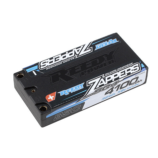 REEDY ZAPPERS SG4 4100MAH85C 7.6V LP SHORTY LIPO BATT