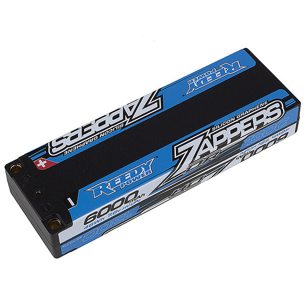 REEDY ZAPPERS DR 6000MAH 130C 7.6V LP STICK LIPO BATT