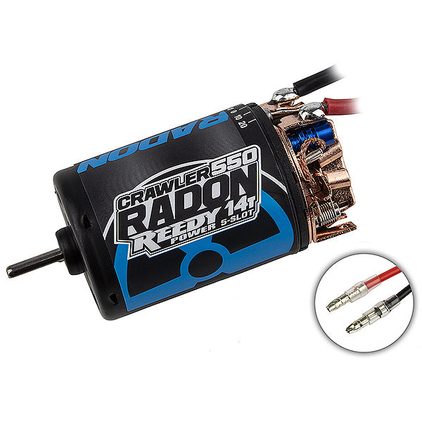 REEDY RADON 2 CRAWLER 550 14T5 SLOT 1600KV BRUSHED MOTOR