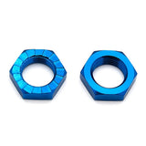 ASSOCIATED RC8B3/3.1 WHEEL NUTS 17MM BLUE