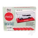 Acrylic Display Case (6 Pack) Coca-Cola Red Base