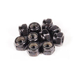 AXIAL NYLON LOCKING HEX NUT 4MM BLACK (10)