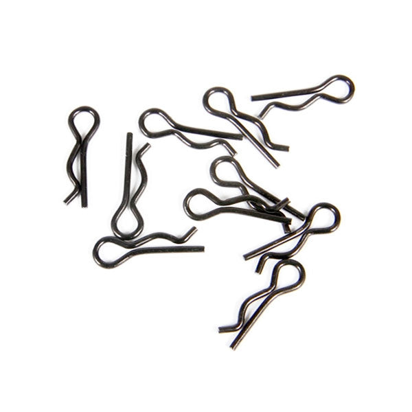 AXIAL 3MM BODY CLIP BLACK (10)