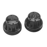 AXIAL HUB COVER SET BLACK (4)