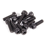 AXIAL CAP HEAD 2.6X8 MM BLACK (10)