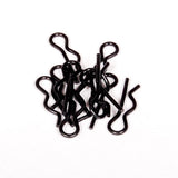 AXIAL BODY CLIP 6MM BLACK (10)