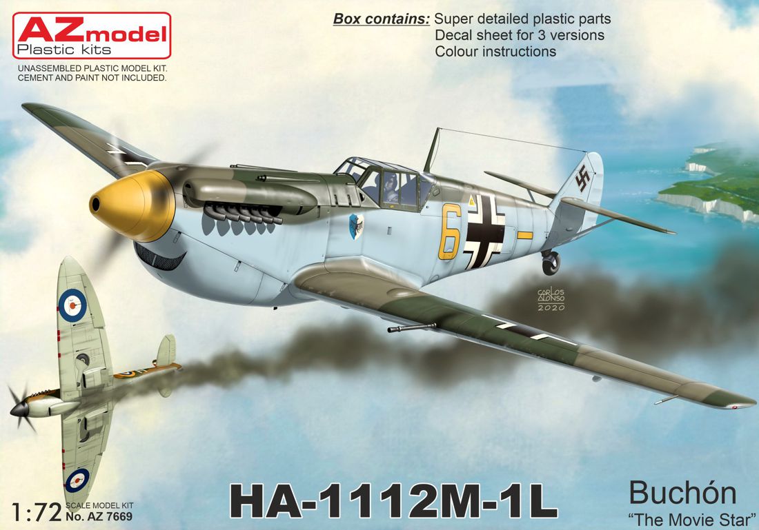 AZ Model 1/72 Hispano HA-1112M-1L Buchon Movie Star 7669