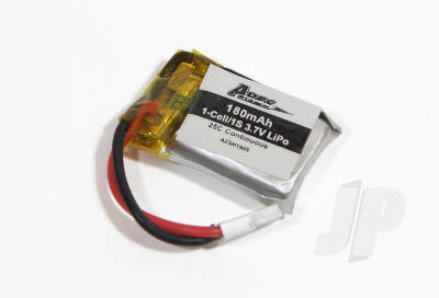 Ares 180mAh 1-Cell/1S 3.7v 25C Lipo Battery (Spidex)
