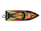 Proboat Sonicwake 36 Inch Self-Righting Brushless Deep-V RTR - Black