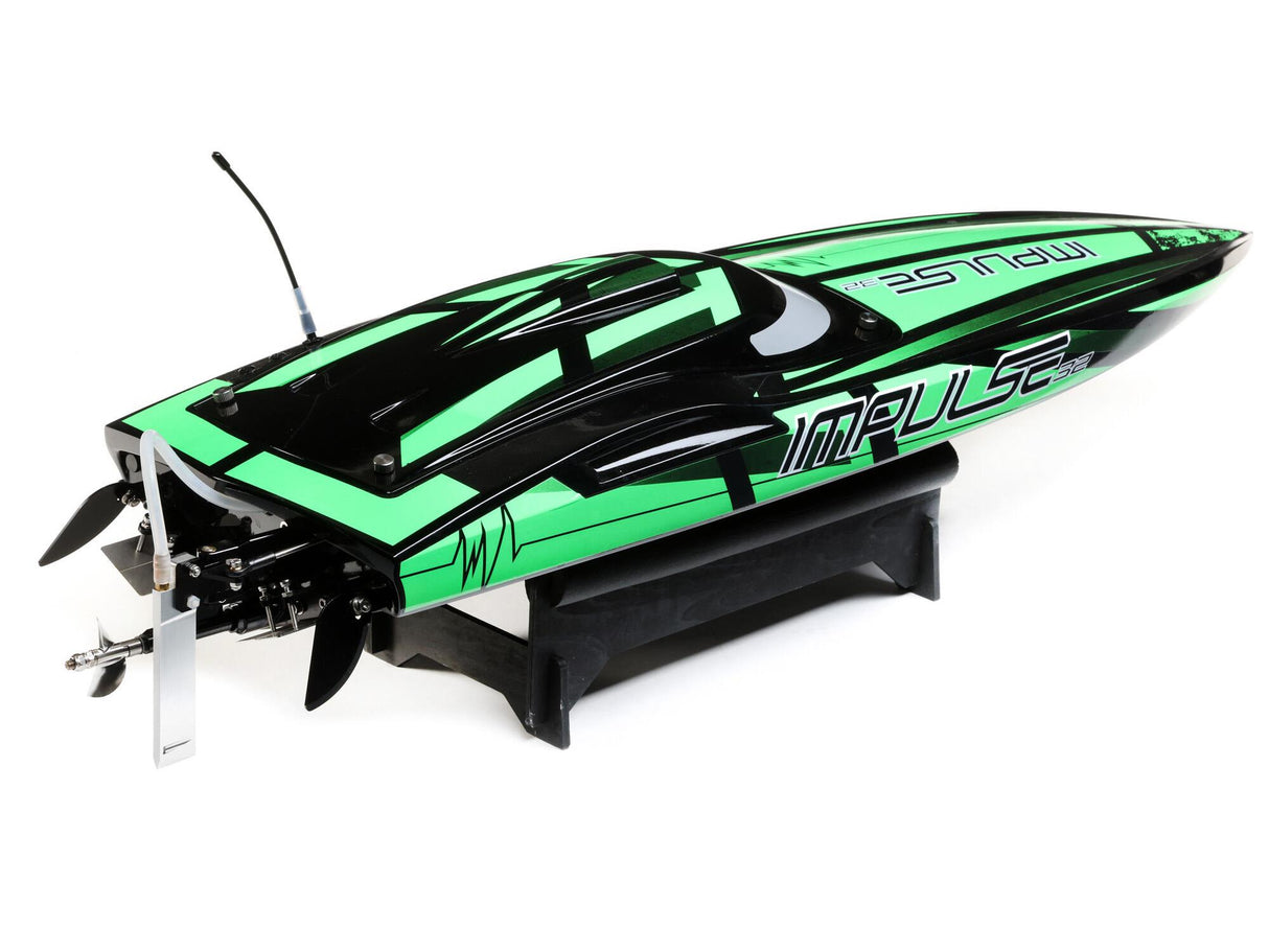 Proboat Impulse 32 Brushless Deep-V RTR with Smart - Black/Green