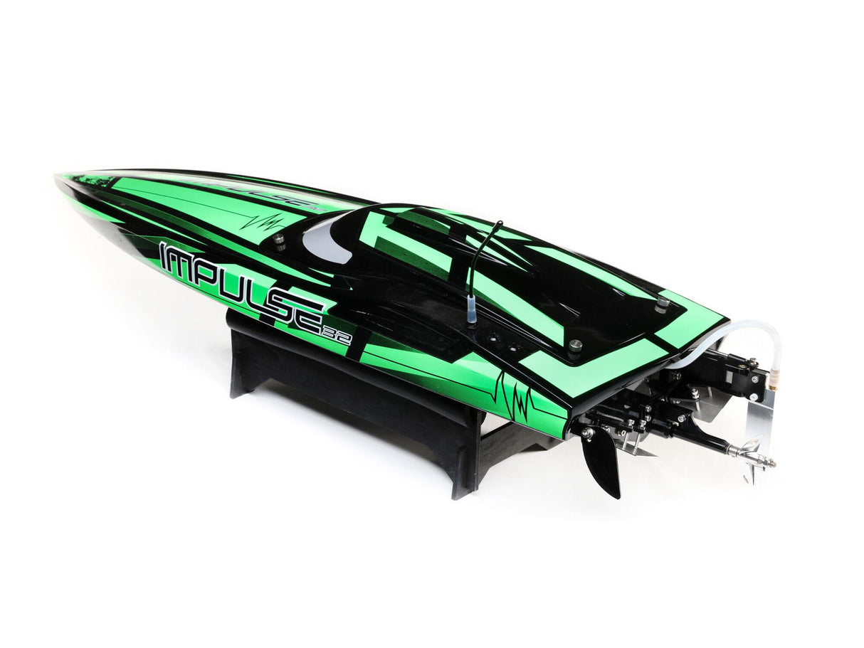 Proboat Impulse 32 Brushless Deep-V RTR with Smart - Black/Green