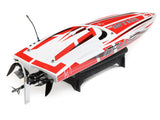 Proboat Impulse 32 Brushless Deep-V RTR with Smart -White/Red