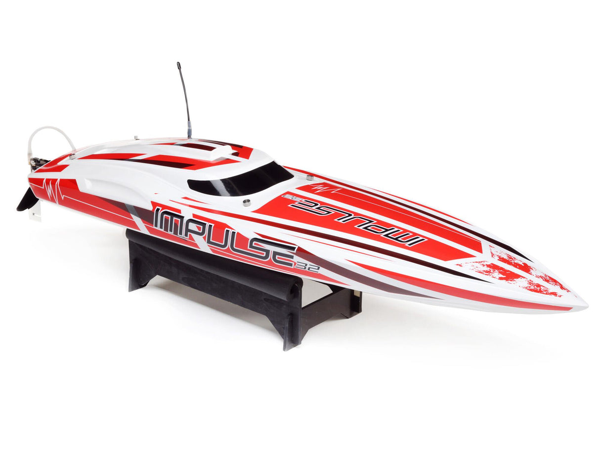 Proboat Impulse 32 Brushless Deep-V RTR with Smart -White/Red