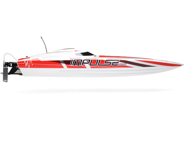 Proboat Impulse 32 Brushless Deep-V RTR with Smart -White/Red