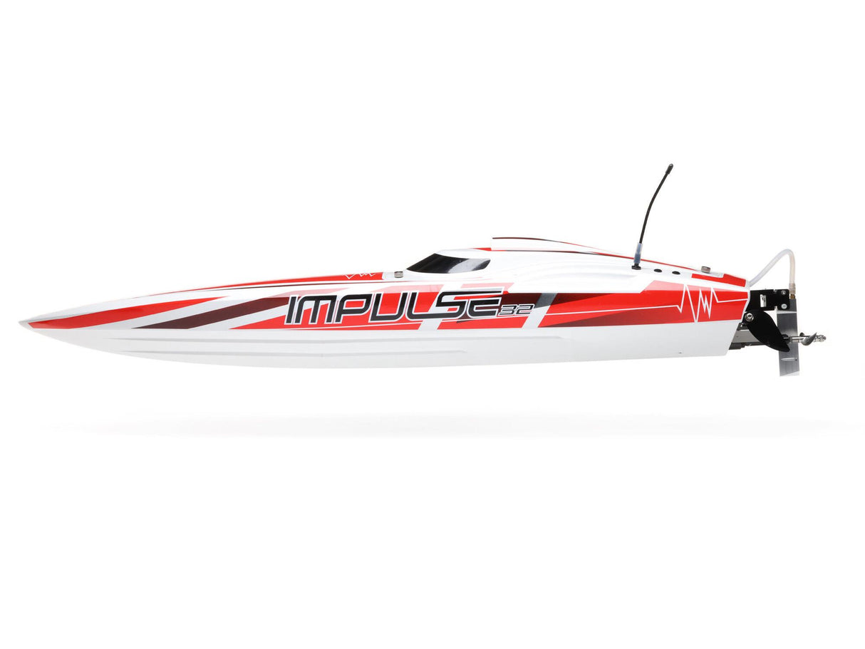 Proboat Impulse 32 Brushless Deep-V RTR with Smart -White/Red