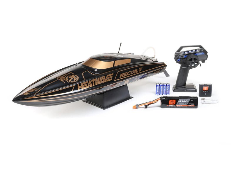 Pro Boat Recoil 2 26inch Self-Righting Brushless Deep-V Ready To Run - Heatwave