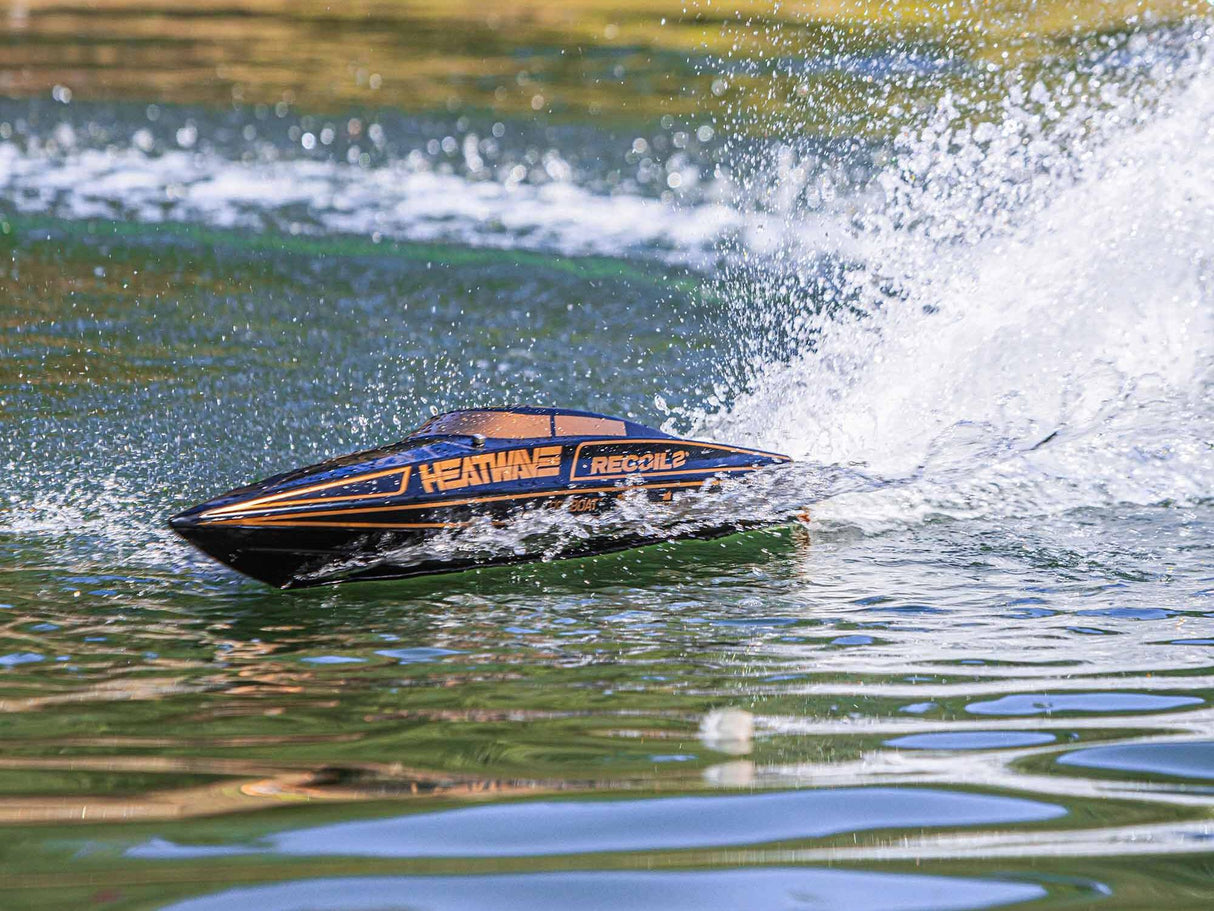 Pro Boat Recoil 2 26inch Self-Righting Brushless Deep-V Ready To Run - Heatwave