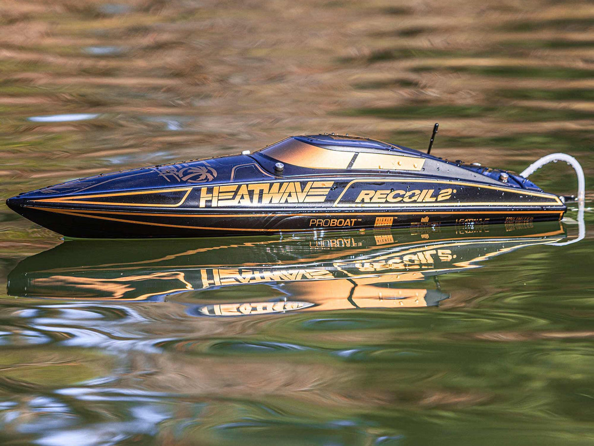 Pro Boat Recoil 2 26inch Self-Righting Brushless Deep-V Ready To Run - Heatwave