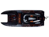 Blackjack 42 Inches 8S Brushless Catamaran RTR: Black/Orange