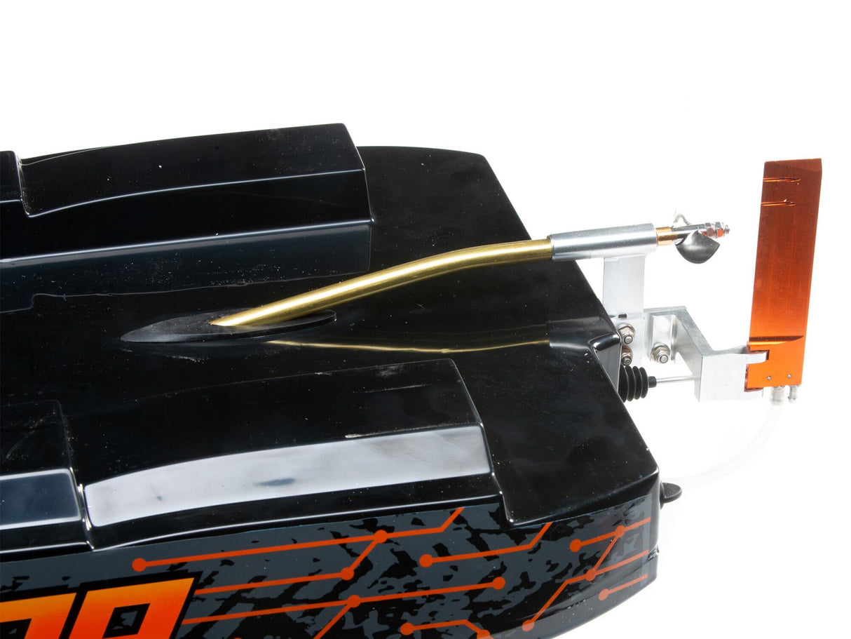 Blackjack 42 Inches 8S Brushless Catamaran RTR: Black/Orange