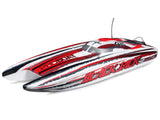 Blackjack 42 Inches 8S Brushless Catamaran RTR: White/Red