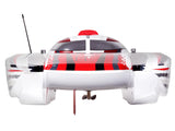 Blackjack 42 Inches 8S Brushless Catamaran RTR: White/Red