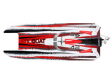 Blackjack 42 Inches 8S Brushless Catamaran RTR: White/Red