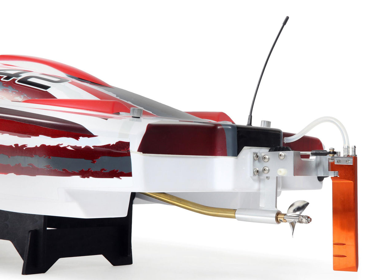 Blackjack 42 Inches 8S Brushless Catamaran RTR: White/Red