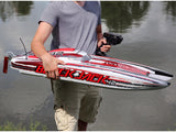 Blackjack 42 Inches 8S Brushless Catamaran RTR: White/Red