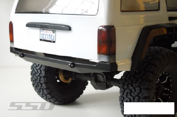 SSD Rock Shield Wide Rear Bumper for SCX10 II