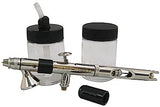 360 Universal Airbrush 2ea. 3/4oz. jars jar adaptor