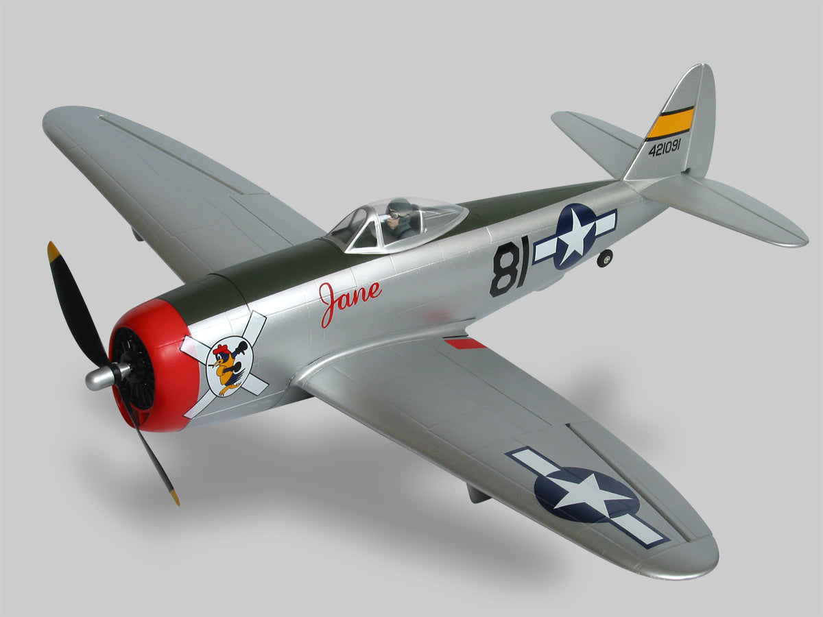 Alpha Models P-47D Thunder Bolt EP Foam 32 Inch span