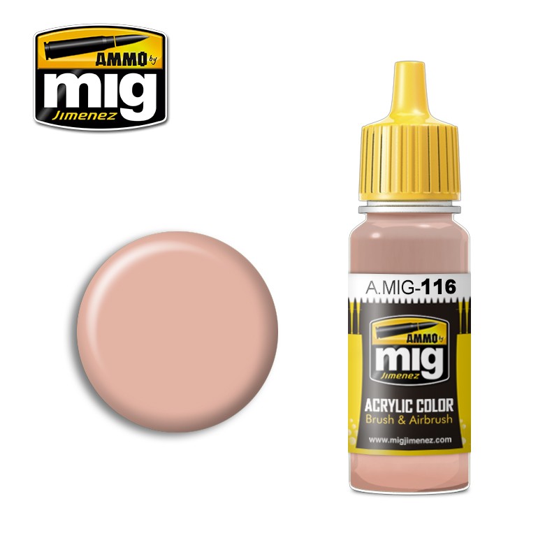 Ammo Mig Jimenez Acrylic 17ml Paint BASIC SKIN TONE