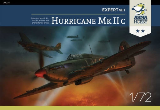 Arma Hobby 70035 Hawker Hurricane Mk IIc Expert Set