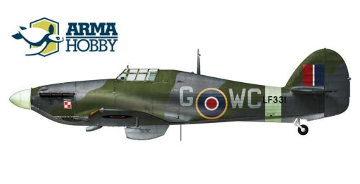 Plastic Kit 1/72 Arma Hobby Hurricane MkIIc 70036