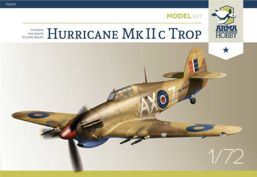 Plastic Kit 1/72 Arma Hobby Hurricane MkIIc Trop 70037