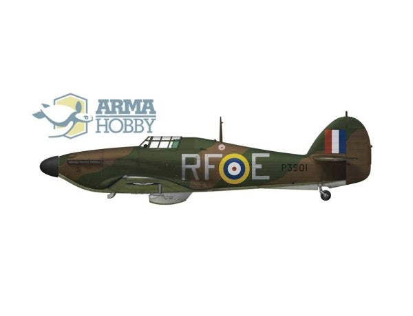 ARMA HOBBY 1/72 HAWKER HURRICANE MK.1 MODEL KIT