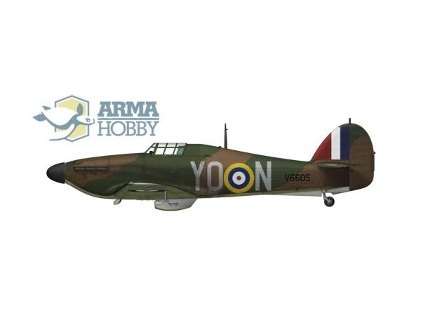 ARMA HOBBY 1/72 HAWKER HURRICANE MK.1 MODEL KIT