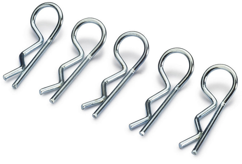 Body Clips - Silver (pack of10)