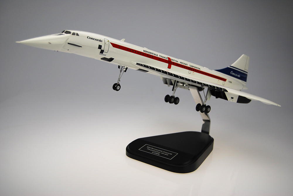 Bravo Delta Concorde 101 G-AXDN Landing and Take Off Configuration